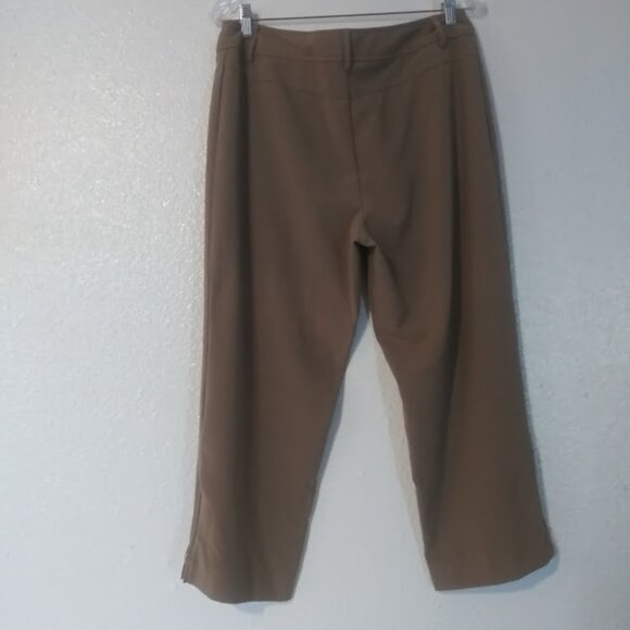 Christopher & Banks women's size 12 tan stretch pants - Picture 6 of 14